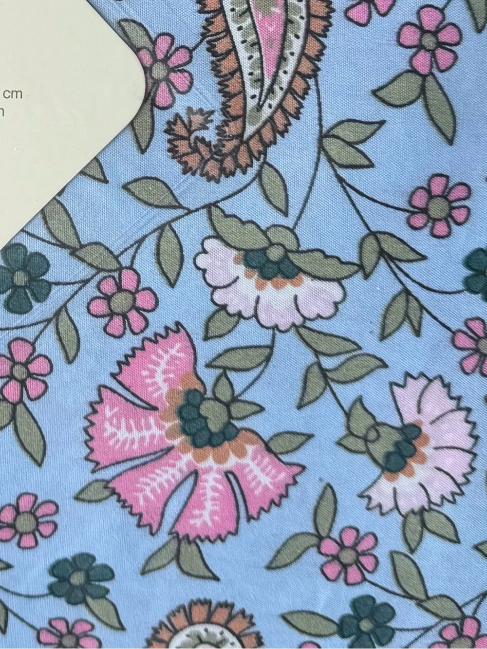 Vera Bradley NWT Queen Size Pink & Blue Floral Paisley 6pc Sheet Set
